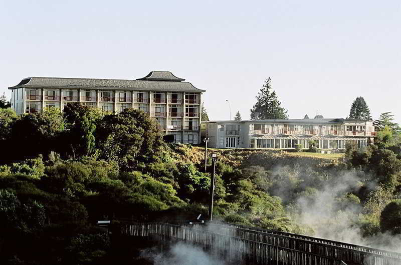 روتوروا Silver Oaks Hotel - Geyserland المظهر الخارجي الصورة